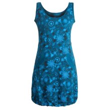 Vishes Ärmelloses mit Blumen Bedrucktes Ballonkleid...