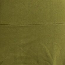 Vishes Ärmelloses Lagenlook Elfen Zipfelkleid aus Baumwolle olive 32