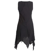 Vishes armloses einfarbiges Patchwork Zipfelkleid aus...