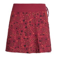 Vishes Kurzer Damen Hippie Blümchen-Rock aus...