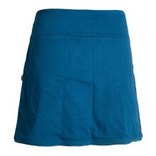 Vishes Kurzer Damen Hippie Blümchen-Rock...