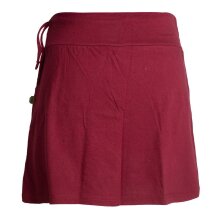 Vishes Kurzer Damen Baumwollrock mit Großer...