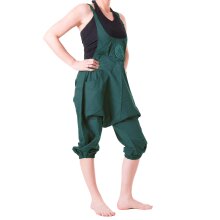 Vishes Latzhose 3/4 Haremshose Sommerhose türkis 44