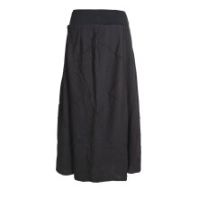Vishes Langer Weiter Damen Patchwork-Rock - Handgewebte...