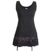 Vishes - Damen Lagen-Look Jersey-Tunika Shirt aus...