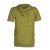 Vishes Herren Eco Kurzarm Hoodie Patchwork Kapuzen-Shirt T-Shirt Bio-Baumwolle olive 48