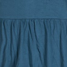 Vishes Einfarbiger Damen Basic Pluder-Rock Ballonrock Biobaumwolle Taschen türkis 36