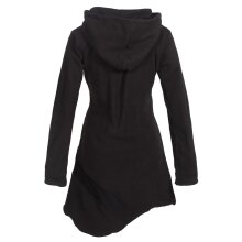 Vishes Asymmetrisches Patchwork Langarm Damen Winterkleid...