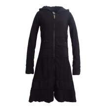 Vishes - Langer Warmer Weicher Damen Wintermantel...