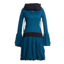 Vishes Langarm Elfenkleid mit seitlicher Schnürung...