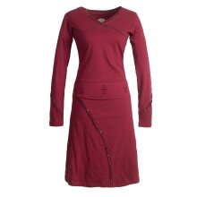 Vishes Langarm Damen Jerseykleid Strickkleid...