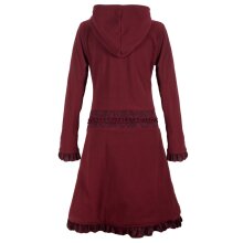 Vishes Weicher, Warmer Damen Elfen Fleecemantel mit...