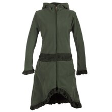 Vishes Weicher, Warmer Damen Elfen Fleecemantel mit...