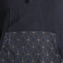 Vishes Sweater mit Bändern aus Baumwolljersey schwarz 48