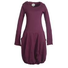 Vishes Warmes Langarm Winterkleid Ballonförmig mit...