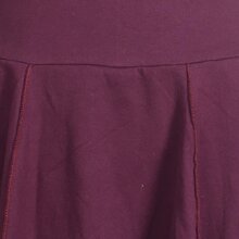 Vishes Warmes Langarm Winterkleid Ballonförmig mit Zipfelkapuze dunkelrot 46