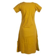 Vishes Damen Kurzarm Lagenlook Kleid Hippie Streifen...