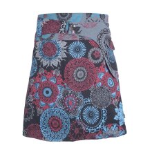 Vishes Damen A Line Wickelrock Cacheur Kurz Midi Knielang...