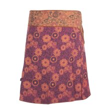 Vishes Damen A Line Blümchen Wickelrock Cacheur...