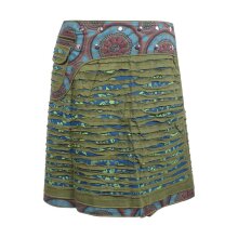 Vishes Wickelrock Rock zum Wickeln Druckknöpfe...