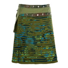 Vishes - Wickelrock Rock zum Wickeln Druckknöpfe...