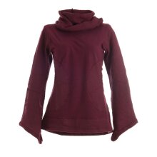 Vishes Damen Pullover aus Baumwolle mit Schalkragen...