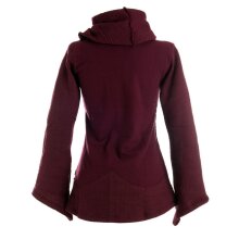 Vishes Damen Pullover aus Baumwolle mit Schalkragen...
