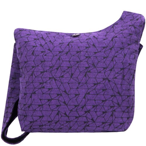 Vishes Damen Umhängetasche Schultertasche - Tasche zum Umhängen für die Schulter violett