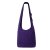 Vishes Unisex Umhängetasche Schultertasche - Tasche zum Umhängen für die Schulter Facetten Bumen violett