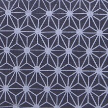 Vishes Unisex Umhängetasche Schultertasche - Tasche zum Umhängen für die Schulter Asanoha Druck schwarz