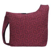 Vishes Unisex Umhängetasche Schultertasche - Tasche zum Umhängen für die Schulter Vintage Motiv dunkelrot