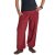 Vishes - Warme Winter Thermohose Fleecehose Haremshose aus Fleece  dunkelrot