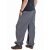 Vishes - Warme Winter Thermohose Fleecehose Haremshose aus Fleece  grau
