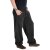 Vishes - Warme Winter Thermohose Fleecehose Haremshose aus Fleece  schwarz
