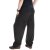 Vishes - Warme Winter Thermohose Fleecehose Haremshose aus Fleece  schwarz