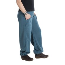 Vishes - Warme Winter Thermohose Fleecehose Haremshose aus Fleece  türkis