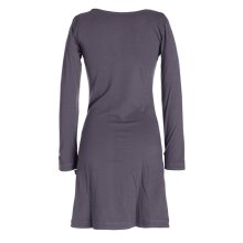 Vishes - Langarm Damen Einfarbig Biobaumwolle...