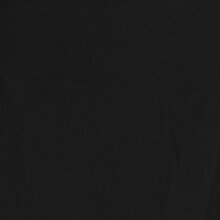 Vishes - Langarm Damen Einfarbig Biobaumwolle Jersey-Kleid Wasserfallkragen schwarz 48