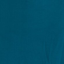 Vishes - Langarm Damen Einfarbig Biobaumwolle Jersey-Kleid Wasserfallkragen türkis 36