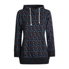 Vishes - Kuscheliges Damen Hoodie Baumwoll...