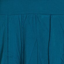 Vishes - Langer Damen Rock Lang Längenverstellbar zum Hochschieben Raffen türkis 46