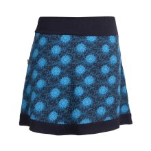 Vishes Damen Baumwoll-Rock 80er Jahre Retro Muster bedruckt Taschen türkis 36