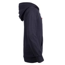 Vishes - Herren Langarm Hoodie Sweater Warm Kapuze Kangurutasche Baumwolle schwarz 54