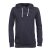 Vishes - Herren Langarm Hoodie Sweater Warm Kapuze Kangurutasche Baumwolle schwarz 54