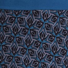 Vishes - Kurzer Damen Sommerrock zum Überziehen schwarz 42