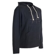 Vishes - Herren Langarm Hoodie Sweater Warm Kapuze Kängurutasche Baumwolle schwarz 54