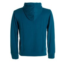 Vishes - Herren Langarm Hoodie Sweater Warm Kapuze Kängurutasche Baumwolle türkis 52