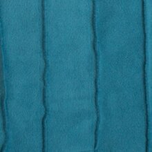 Vishes - Damen Fleecemantel Cardigan Zipfelkapuzenjacke Hooded Fleece Strickjacke türkis 40-42