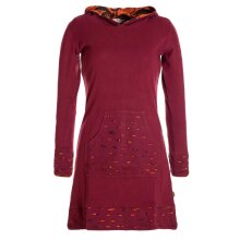 Vishes - Damen Kapuzenkleid Sweatkleid Hoodie-Kleid...