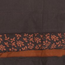 Vishes Langarm Lagenlook Damen Kleid Jerseykleid Strickkleid Sweatshirtkleid Baumwolle braun 42